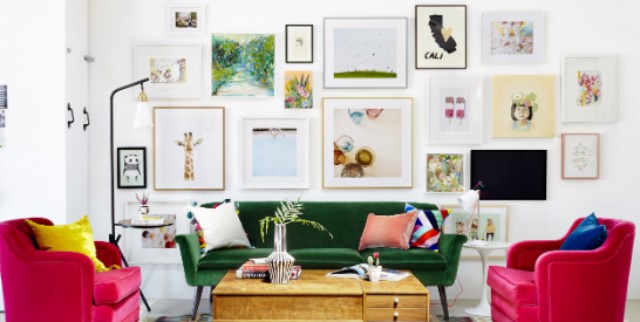 How to Hang Wall Art Decor in Your Living Room