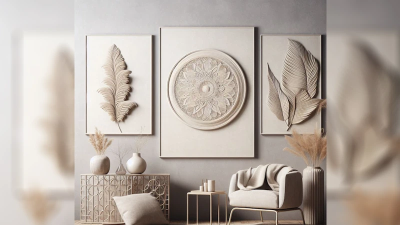 Benefits of Using Plaster-Made White Textured Art Sets