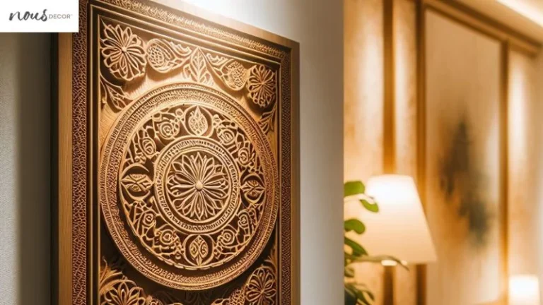 Carved Wood Wall Art Decor