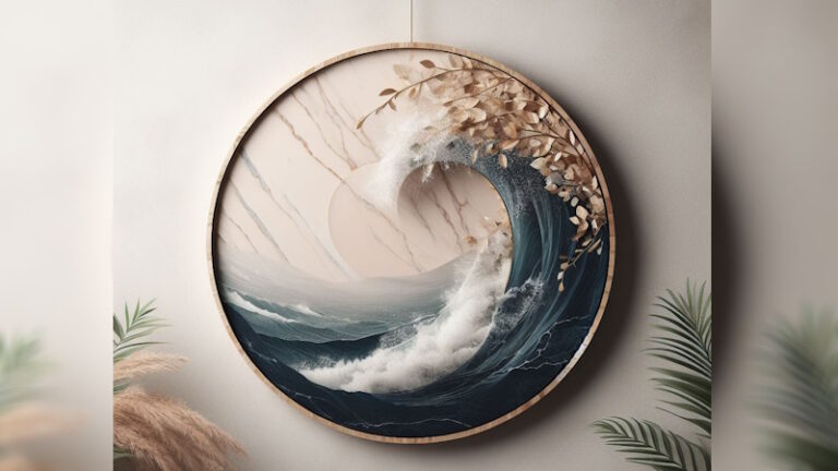 Circular Wall Art Decor