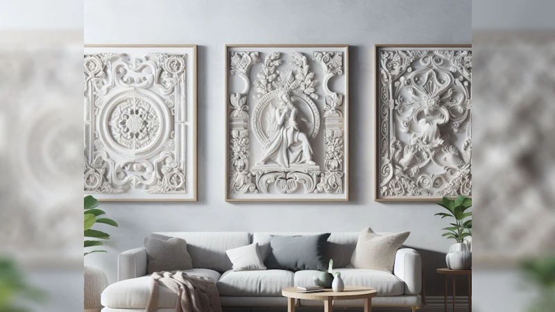 Designing With Plaster Wall Art Sets