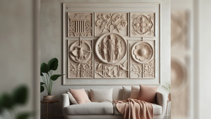 Finishing Your Plaster Wall Art