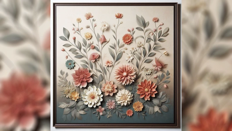 Flower Wall Art to Fit Any Budget