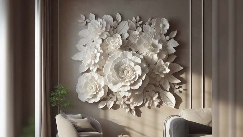 Getting Creative With Plaster Flowers