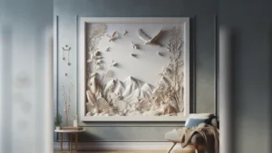 How To Make Plaster Wall Art Easily At Home