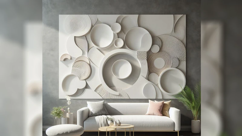 How to Choose Plaster-Made Abstract Painting Wall Art