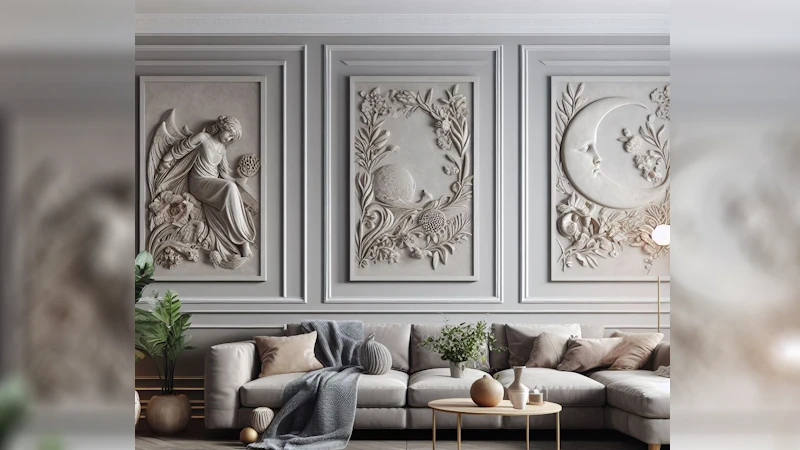 How to Choose a 3-Piece Plaster Wall Art Set