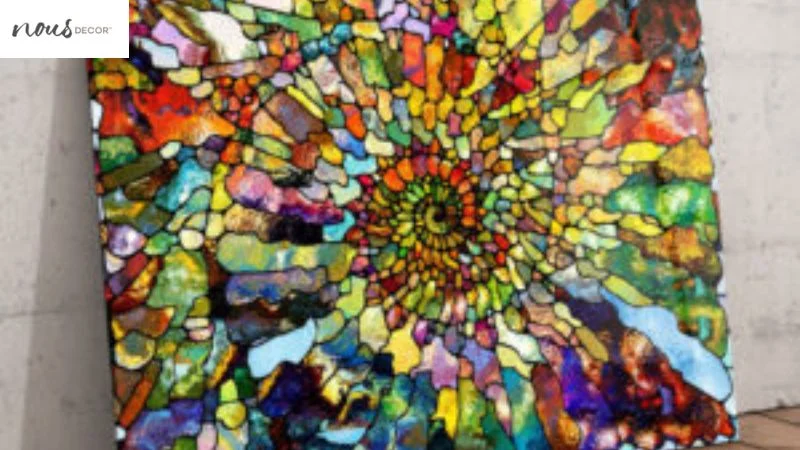 Colorful Glass Mosaic