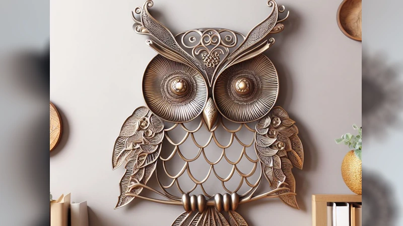 The Allure of Metal Owl Wall Decor