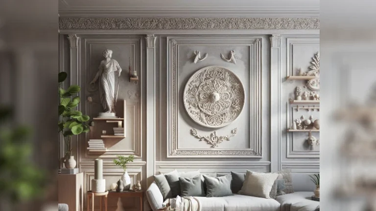 Modern Plaster Wall Art