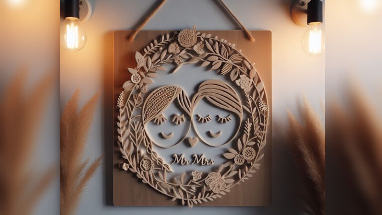 Mr And Mrs Wall Art Decor