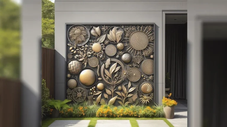 Outdoor Decor Metal Wall Art