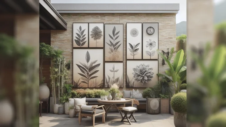 Outdoor Wall Art Decor