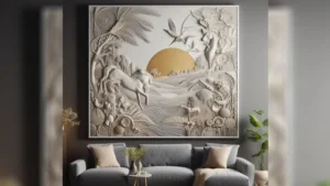 Plaster Canvas Art Ideas To Elevate Your Space