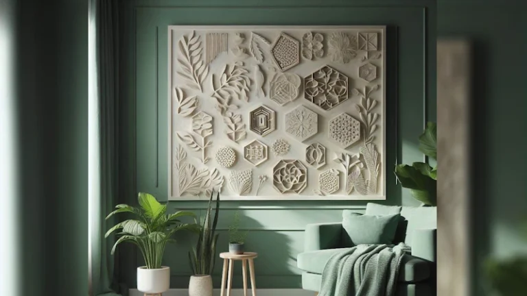 Plaster Wall Art Color