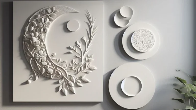 Plaster Wall Art DIY