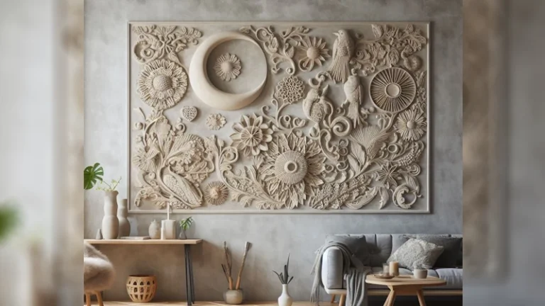 Plaster Wall Art Ideas