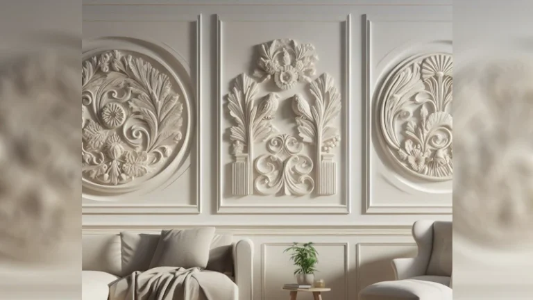 Plaster Wall Art Set