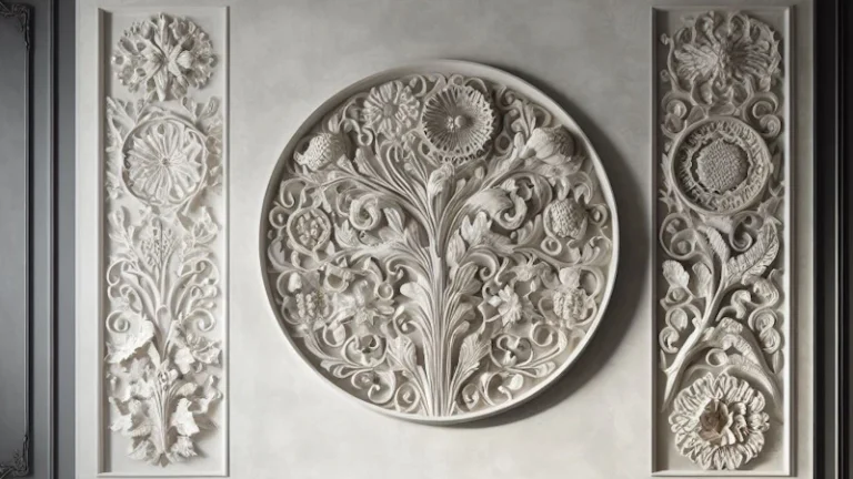 Plaster Wall Decor For Home