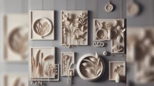 Plaster Wall Hanging Items To Add A Touch Of Soul Into Home