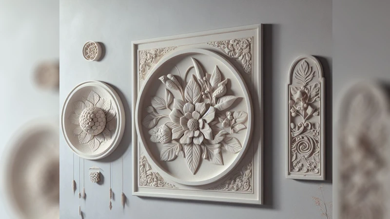 Plaster Wall Hanging Styles and Shapes