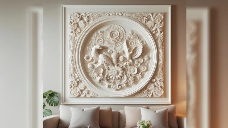 Plaster Wall Plaques Decor