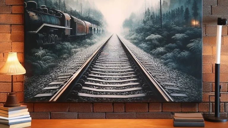 Railroad Wall Art Decor