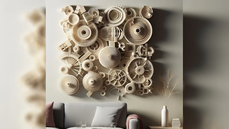 The Many Benefits of Using 3D Wall Sculptures For Wall Decoration