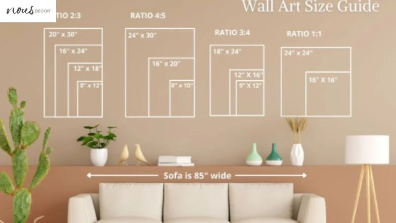 Wall Art Size Comparison