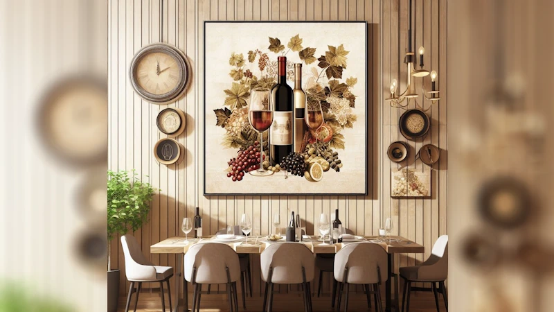 With All The Tips You Can create a Stunning Wine Art Like This