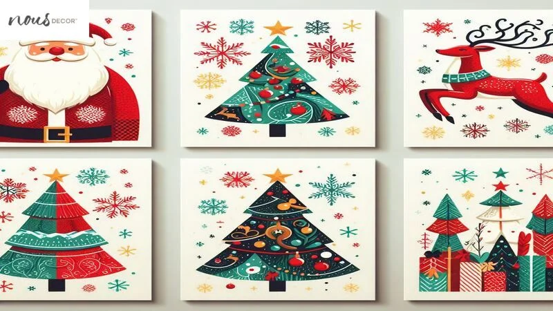Christmas Wall Art Prints 