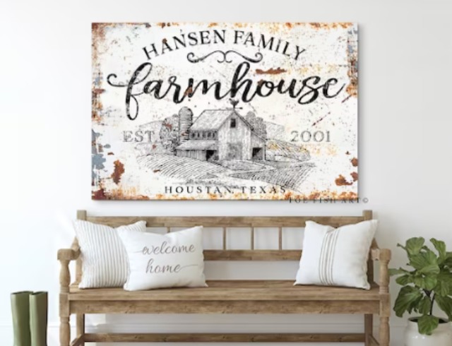 Rustic Farmhouse Signs