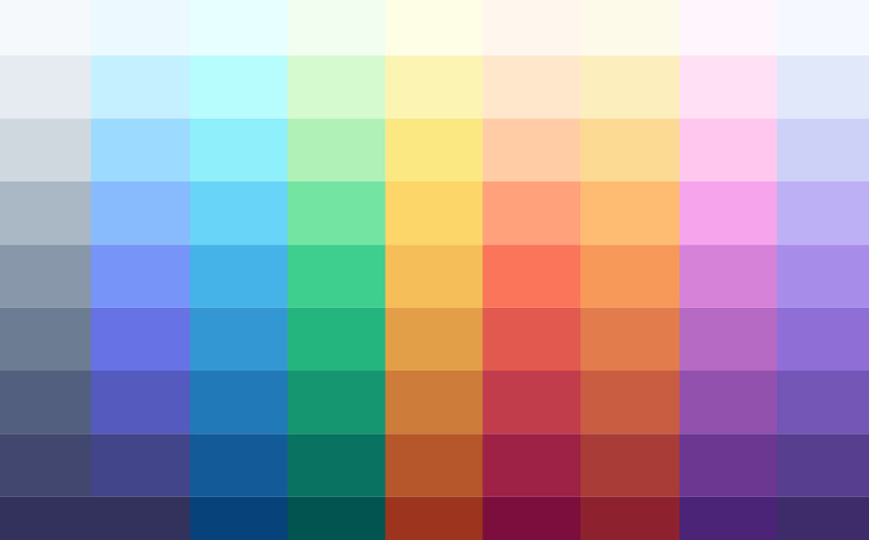 Consider color selection