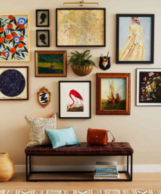 Arranging Collections with Gallery Walls