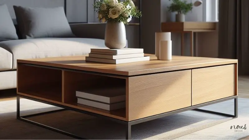 How To Make DIY Coffee Table With Storage