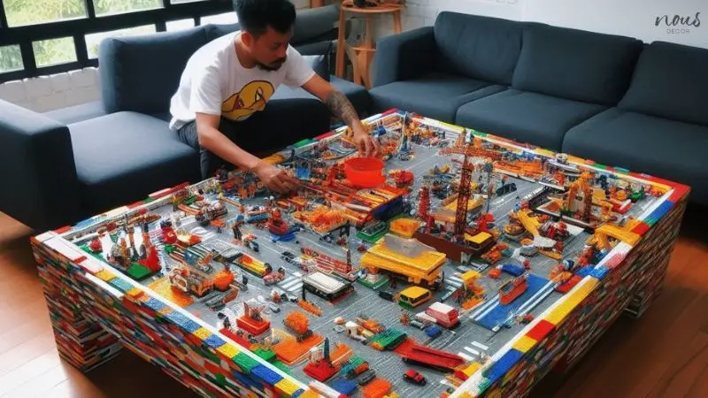 LEGO Coffee Table Guide To Brighten Your Furniture