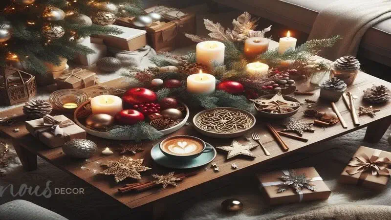 5 Steps On How to Style a Coffee Table For Christmas