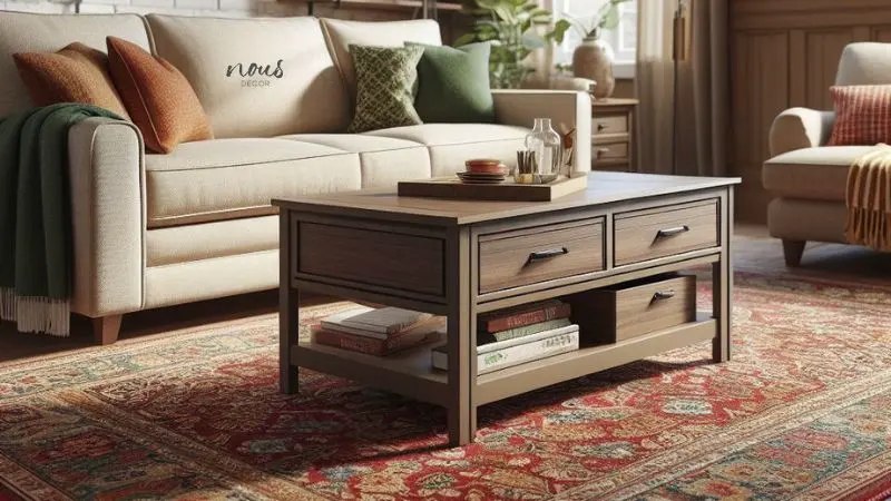 Big Lots Coffee Table with Storage Space