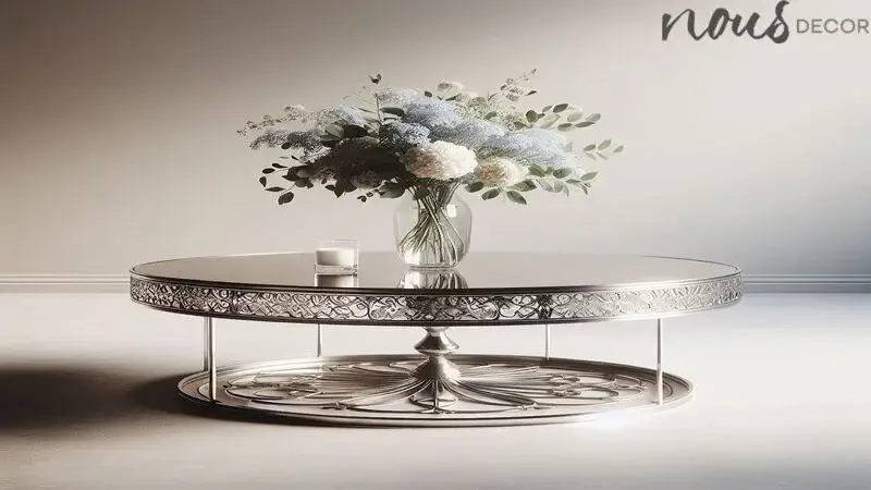 Elegant Round Coffee Table 