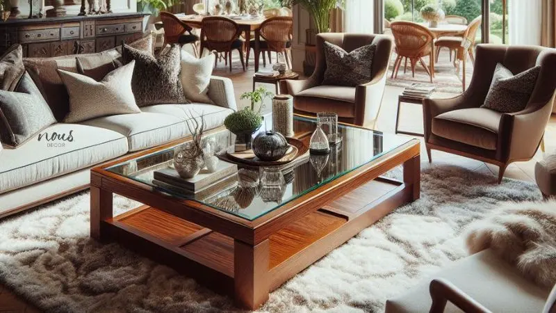 Mahogany Coffee Table For Timeless Elegant Home Decor
