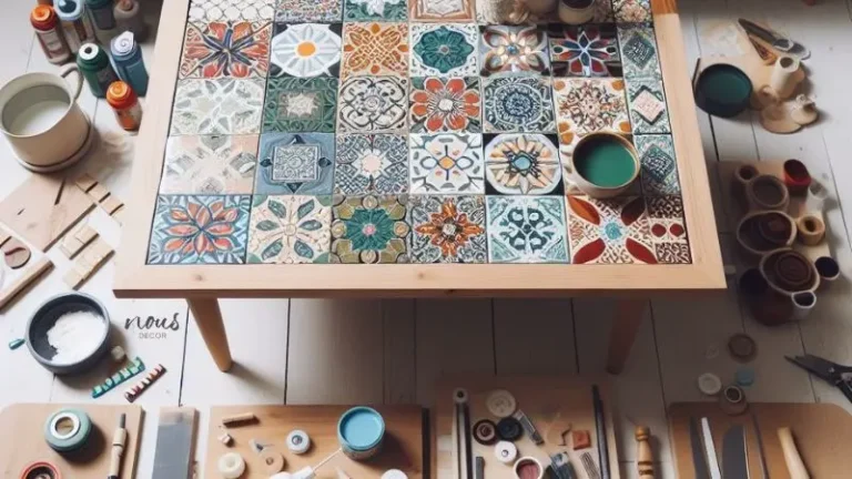 Tiling Coffee Table Step-by-Step Guide For DIY Designs