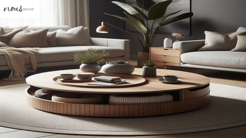 Round Coffee Tables with Storage Australia: Essential for Homes Decor 
