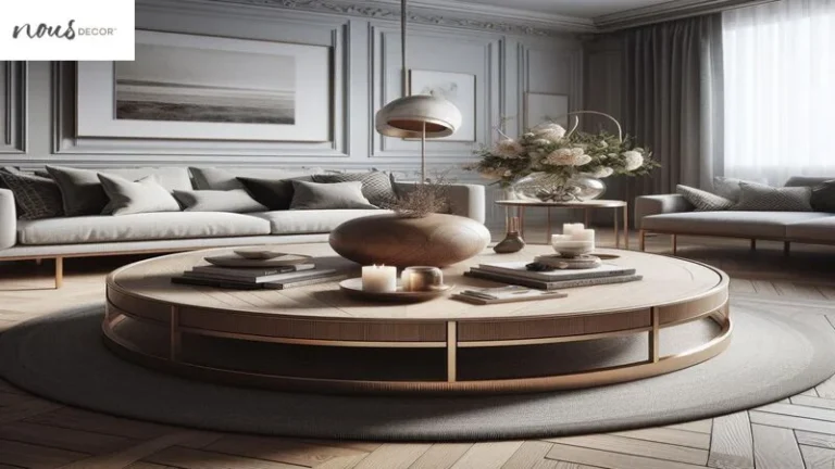 Round Coffee Tables with Storage Interior Design