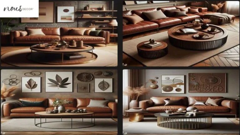 Best Coffee table for brown leather couch