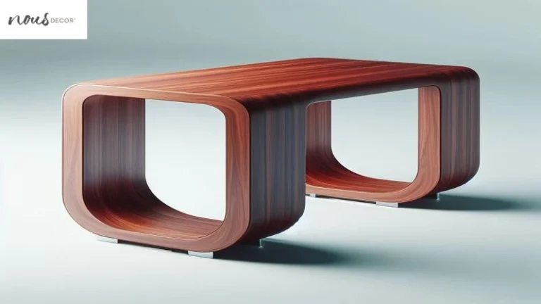 U shaped table interior design