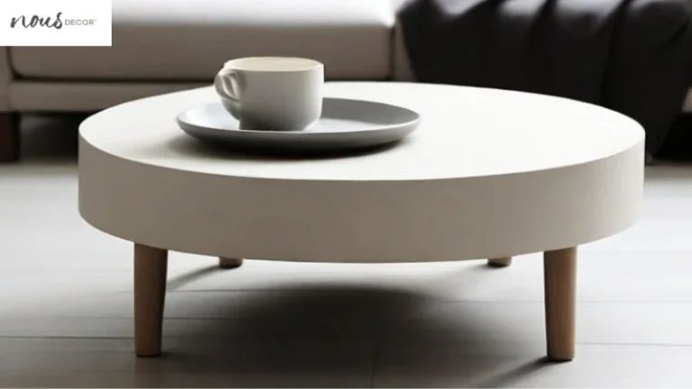 Functional and benefits of round coffee table for lounge decor