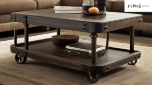 Rectangular Coffee Table With Wheels: Functional, Types & Best 4 Coffee Table