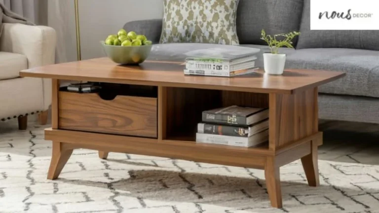 Small Rectangle Coffee Table For small Space