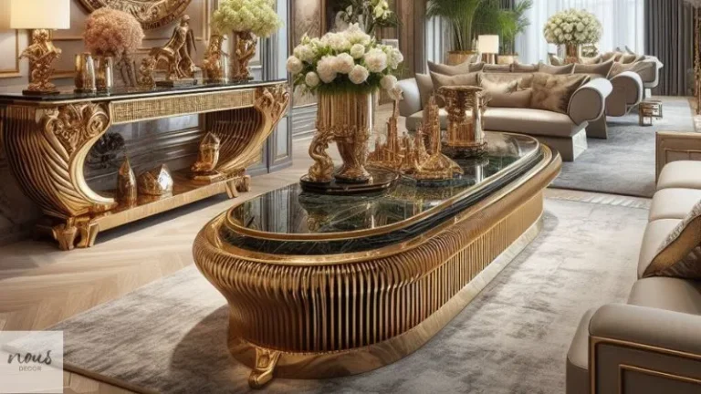 Luxury console tables for living room statement piece